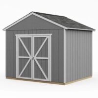 Rookwood 10 ft. W x 8 ft. D Solid + Manufactured Wood Storage Shed with Floor